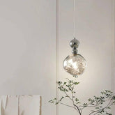 Lampe Suspendue À Led En Verre Sphérique Effet Miroir - Clowas.fr